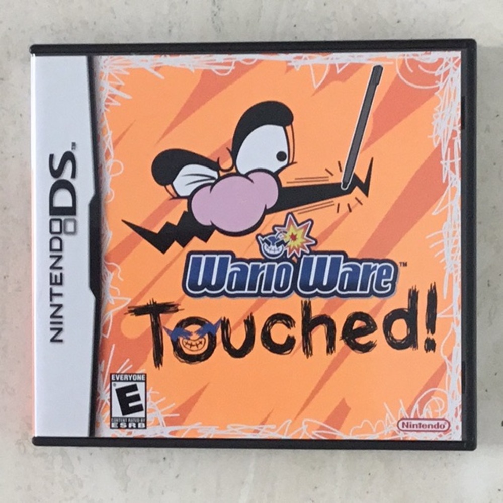 Warioware Touched Nintendo DS Game Complete CIB Wario Ware